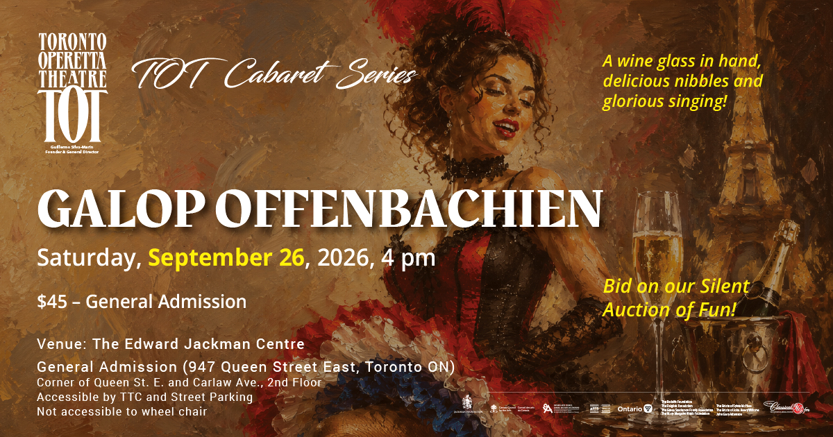 Cabaret Galop Offenbachien Toronto Operetta Theatre