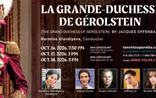 Stuart Graham as General Boum in Toronto Operetta Theatre's LA GRANDE DUCHESSE DE GÉROLSTEIN